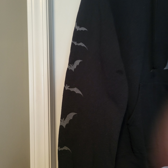 DISNEY Halloween 2019 Black Hooded Zip Up Size M - Picture 9 of 11